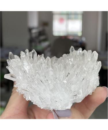 Natural Clear Quartz Crystal Cluster Minerals Reiki Stone Home Furnishing Decoration ZJGIDTEM (Size : 400-500g) - Buy Online on GoSupps.com