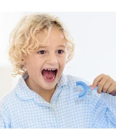Buy Streysisl U-Shaped Silicone Toothbrush for Kids | 360-Degree Soft Bristle Toothbrush - Safe & Optimal for Ages 6-12 - Buy Online on GoSupps.com