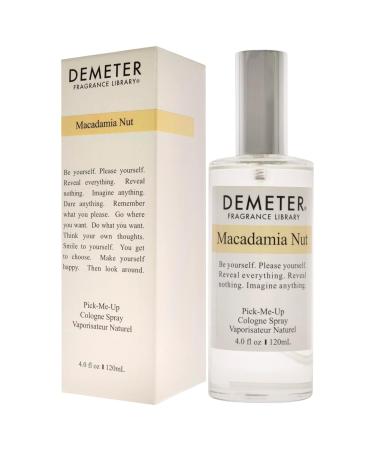 Demeter Cologne Spray for Women Macadamia Nut 4 Ounce Macadamia Nut 4 Fl Oz (Pack of 1) - Buy Online on GoSupps.com