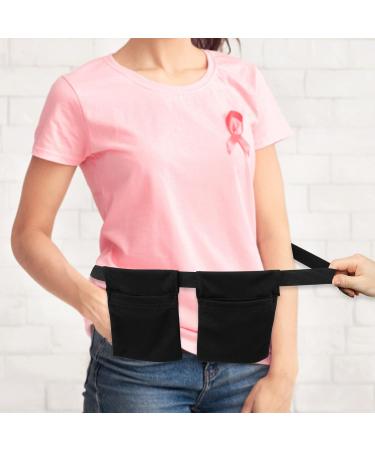 Tummy Tuck Post Surgery Supplies | Adjustable Mastectomy Drain Holder & Shower Bag | Must-Have Recovery Essentials (Black - Buy Online on GoSupps.com