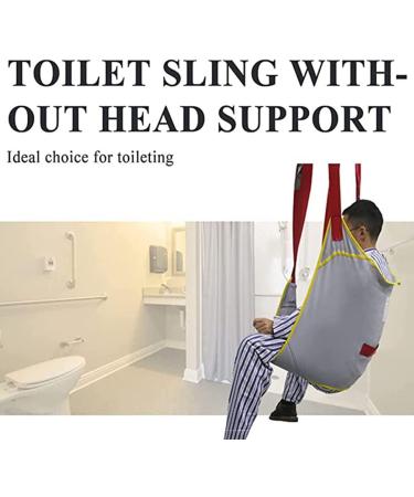 Full Body Patient Hoist Sling Stair Slide Transfer Belt Heavy Duty Transfer Sling Patient Lift Sling with Four Point Support for Elderly Handicapped Heavy Duty Transfer Belts No-Opening-M - Buy Online on GoSupps.com