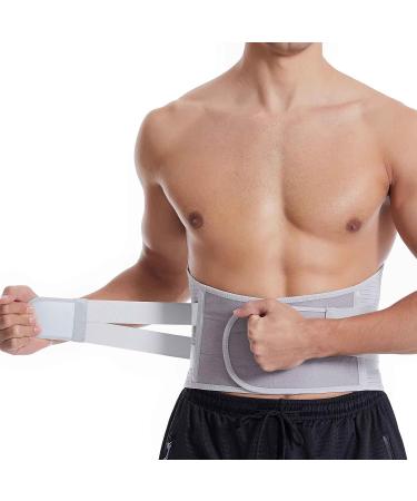 Gowhods Lumbar Support Belt with Removable Pad - Back Brace for Pain Relief | Herniated Disc Support | Unisex Waist Trimmer for Sports and Office - L/XL - Buy Online on GoSupps.com
