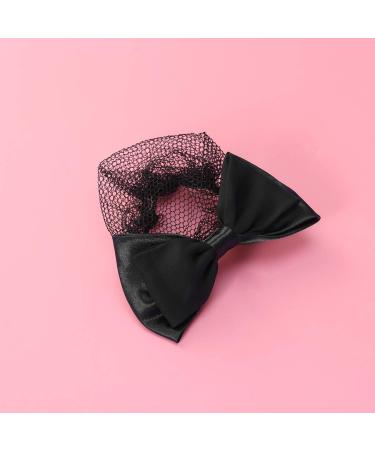 Artibetter Barrette Hairnet Snood Bowknot Decor Hair Clip 2pcs for Women - Buy Online on GoSupps.com