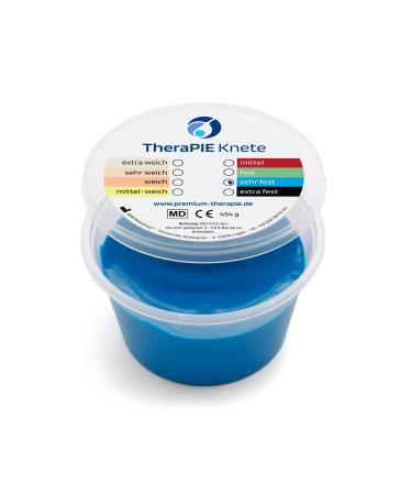 AFH-Webshop TheraPIE Putty 454 g (1 Pound) Therapy Putty Strength Resistance: Extra Firm ( Uni blue