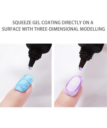 Joyeee 12 Colour Nail Sculpture Gel 10ml 5D Candy Jelly Nail Painting Gel DIY Modeling Nail Set Non-Stick Hand Multifunctional Soft Tubes 3D Carving Embossed Gel for Nail Art Decoration Nail Design nailgel038 - Buy Online on GoSupps.com