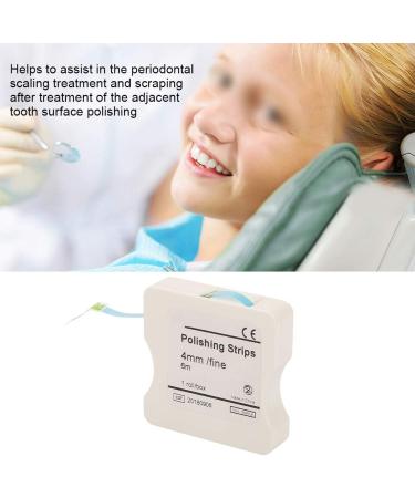 Tooth Polishing Strips - Oral B Polish Fine 4mm x 6m Interdental Care Tool for Teeth Brightening & Grinding (Blue) - Buy Online on GoSupps.com