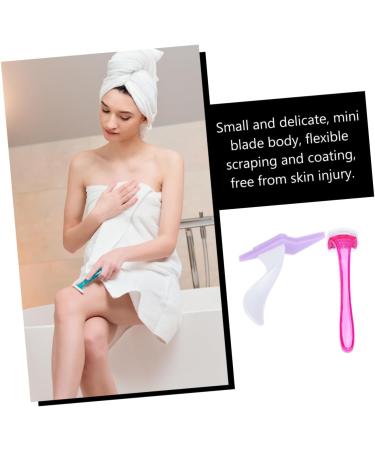 Rasoir Intime pour Femmes Pochoir de Mise Mini Taille Mat riau S r Couleur Al atoire Kit de Rasage Bikini Pr cis pour Zones Sensibles Couleur Al atoire - Buy Online on GoSupps.com