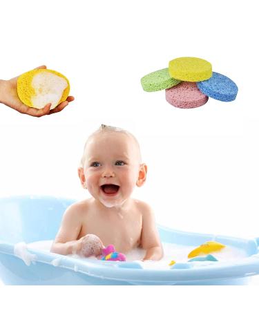Miniyoki Natural Cellulose Bath Sponge - Biodegradable Shower & Face Sponge (Green) | Made in Turkey - Buy Online on GoSupps.com