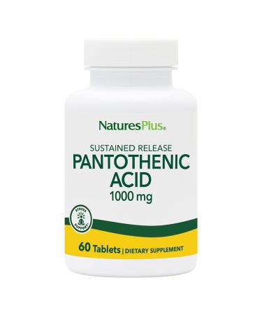 Nature's Plus Pantothenic Acid 1000 mg 60 Tablets