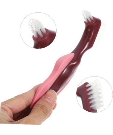 Minkissy 4-Piece Travel Toothbrush Set for Seniors | Portable Prosthesis Brushes - Perfect for On-the-Go Care - Buy Online on GoSupps.com