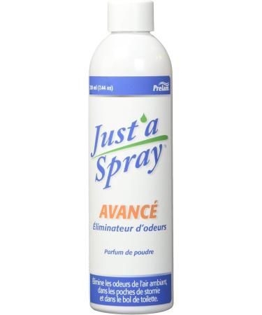 Just a Spray Advanced Odor Eliminator Baby Powder 220 ml - Ideal for Ostomy and Commode Use Up to 300 Uses per Bottle 220 ml (Pack of 1) Baby Powder - Buy Online on GoSupps.com