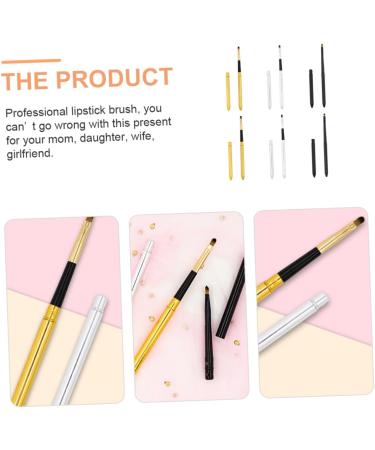 minkissy 6pcs Retractable Lip Brush Lip Brush for Lipstick Women Lipstick Brush Eyeshadow Brush Makeup Use Lipstick Brush Cosmetics Brush Makeup Accessory Makeup Tool Lip Mask Brush - Buy Online on GoSupps.com