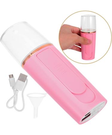 LALADEFIEE 1pc Facial Care Steamer Face Spa Atomizer Face Mist Face Hydration Sprayer Face Humifigier Pink - Buy Online on GoSupps.com