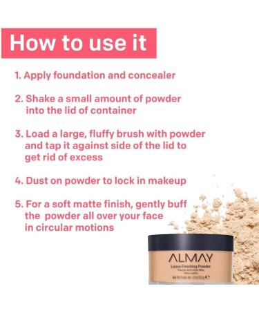 Buy Almay Smart Shade Loose Finishing Powder | International Shipping Available - Buy Online on GoSupps.com