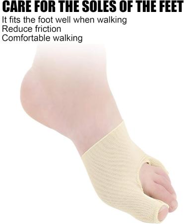 Ankroyu Toe Spreader & Bunion Corrector | 2 Pairs Elastic Toe Sleeves for Hallux Valgus & Overlapping Toes - Foot Care Solution (L) - Buy Online on GoSupps.com