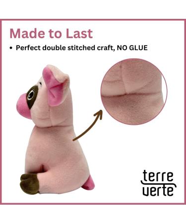 Terre Verte Farmyard Friends Dog Plush Toys Soft Washable & Durable Interactive Squeaky Toys Perfect for Small Medium & Large Breeds Ensuring Endless Entertainment 3 Pack Cute Dog Plushies - Buy Online on GoSupps.com