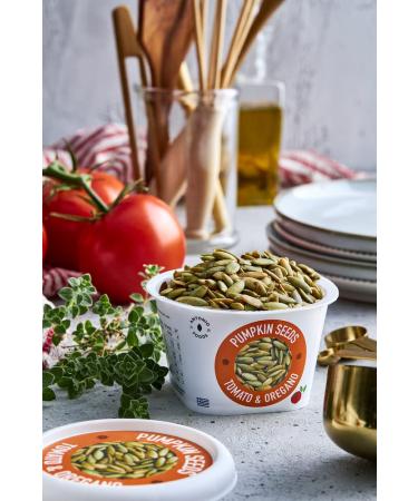 Buy Greek Premium Pumpkin Roasted with Tomato & Oregano | High Protein & Fiber Vegan Gluten-Free - 6x85g - Buy Online on GoSupps.com