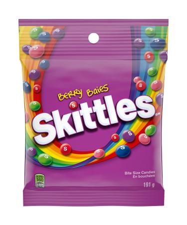 SKITTLES Wild Berry Chewy Candy Bag 191g (Pack of 12)