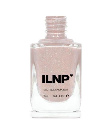 ILNP Birthday Suit - Cashmere Pink Holographic Nail Polish Neutral Nude Chip Resistant Manicure Non-Toxic Vegan Cruelty Free 12ml Birthday Suit 0.4 Fl Oz (Pack of 1)