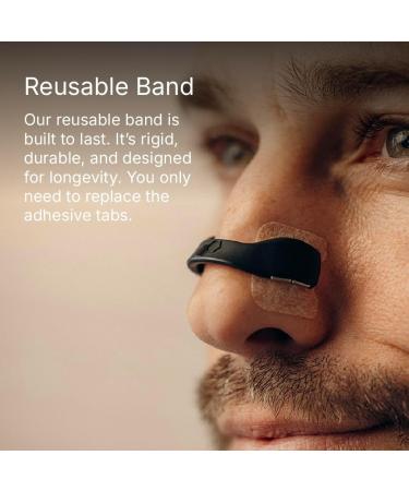 Premier Nasal Dilator Starter Kit - 15 Black Nasal Strips - Buy Online on GoSupps.com