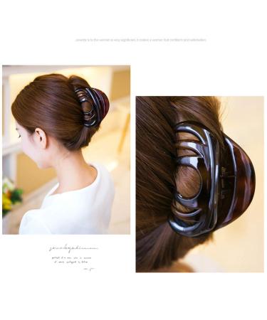 Non-Slip Large Hair Claw Clips for Thick Hair - Strong Hold Hair Clamps (3 Pack) - Buy Online on GoSupps.com