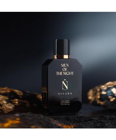 Nis-ara Men of the Night Perfume for Men - 100 ml | Long Lasting Eau De Parfum | Premium Perfume | Citrus-Chypre-Musky Fragrance - Buy Online on GoSupps.com