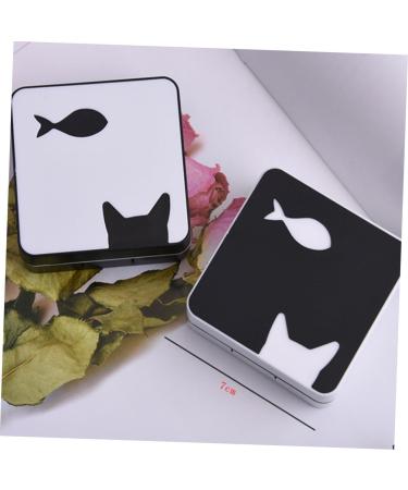 Shop HOMSFOU Eye Lens Storage Box | Organizer for 2 Contact Lens Cases - Durable & Convenient Lens Tanks - Buy Online on GoSupps.com