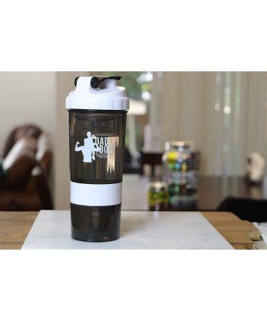 Shop Dad Bod Nutrition Funny Protein Shaker Bottle Set - 3-Piece with Storage - Perfect for Protein Powder Mixing - International Shipping Available - Buy Online on GoSupps.com