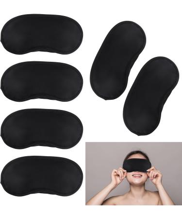 Buy 6 PCS Soft Sleep Masks | Adjustable Blackout Eye Covers for Travel & Meditation - Ideal for Women Men & Kids - Buy Online on GoSupps.com
