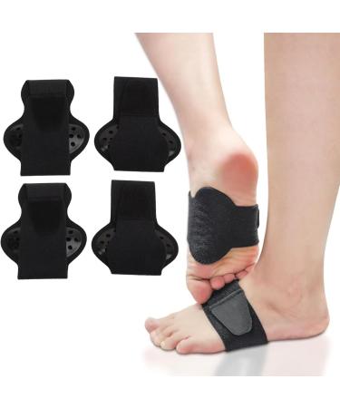 2 Pairs Arch Support Sleeves - Lightweight Braces for Plantar Fasciitis Relief | Men & Women Flat Foot Pain Relief - Buy Online on GoSupps.com