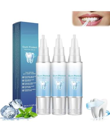 Gums therapy gel gum protection repair gel tooth whitening essence pin sensitive teeth tooth stain remover lighten teeth gel professional safe tooth bleaching