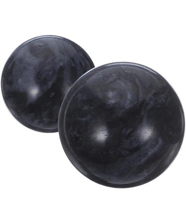 Healeeved 12 PC Black Baoding Balls - Hand Exercise & Stress Relief Jade Balls for Health & Fitness | International Shipping Available - Buy Online on GoSupps.com