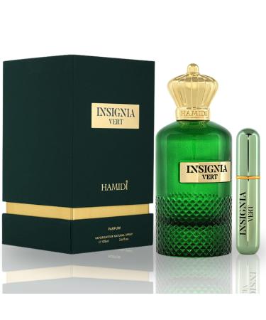 Hamidi INSIGNIA VERT Eau De Parfum Spray 105ML (3.5 OZ) - Long Lasting Perfume for Women Captivating & Harmonious Blend