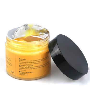 Wood Seasoning Beewax | Safe Beeswax Wood Furniture Cleaner Furniture Polish| Multipurpose Natural Polish for Furniture Floor Tables Cabinets Polish & Conditioner for Wood Furniture - Buy Online on GoSupps.com