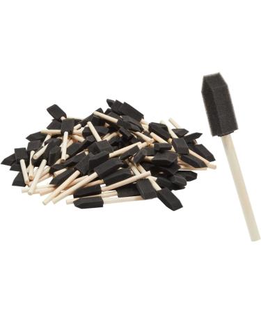 120 Pack 1 Inch Foam Brush Sponge Paint Brushes for Acrylic Painting - Arts and Crafts Supplies - Buy Online on GoSupps.com
