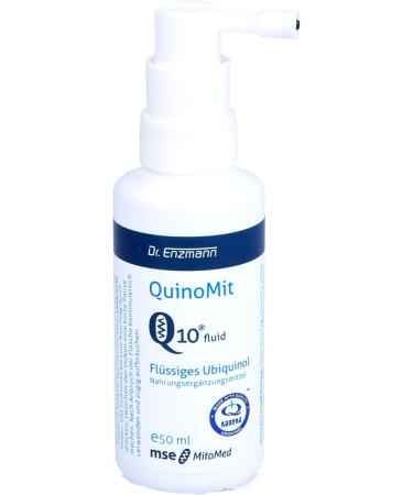 Quinomit Q10 Fluid Drops 50ml - Premium Anti-Aging Supplement for Healthy Skin & Energy - International Shipping Available - Buy Online on GoSupps.com