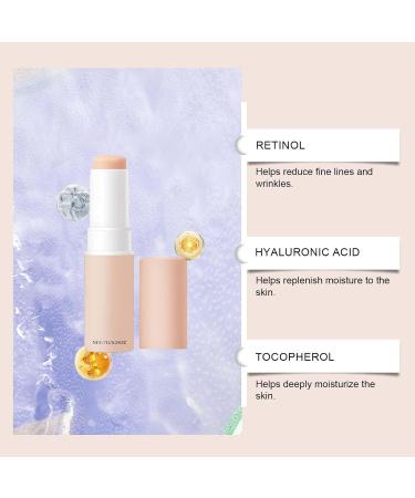  JASUBAI Wrinkle Bounce Multi Balm Stick Retinol Vitamin E Stick Moisturizing Face Cream for Wrinkles Under Eyes Neck and Chest Anti-aging Tightens Smoothes Night Cream (6 Pcs) - Buy Online on GoSupps.com