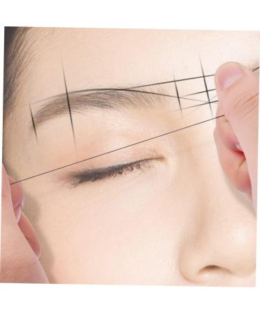 Angoily 2pcs Ink Eyebrow Stencil with Handle Eyebrow Makeup Accessory Wire Ruler Make up Cosmetic - Buy Online on GoSupps.com