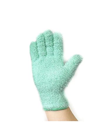 MBNVBNM Cleaning gloves Ultrafine Fiber Dedusting Cleaning Gloves Cleaning Window Dedusting Tools Reusable Cleaning Gloves Household Cleaning Tools (Color : Light gray Size : One size fits all)