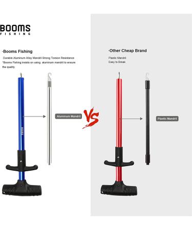 Booms Fishing R2 Hook Remover - 10-inch Squeeze-Out Fish Hook Tool in Blue - Buy Online on GoSupps.com