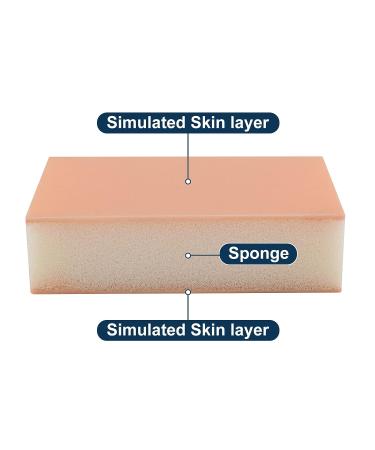 Ultrassist Nursing Injection Pad with Absorbent Sponge - Subcutaneous Injection Training Model for Medical Students - Buy Online on GoSupps.com
