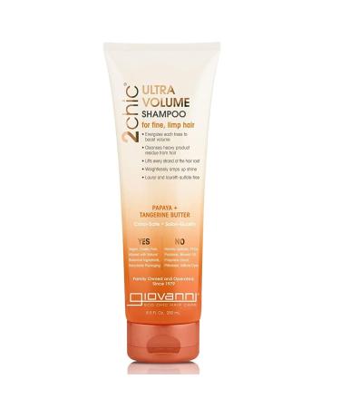 GIOVANNI 2chic Ultra-Volume Shampoo - Citrus - 8.5 Fl Oz.