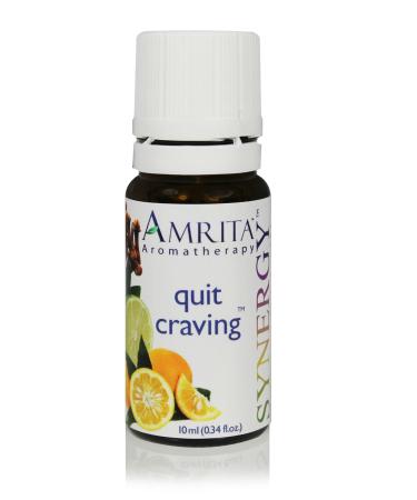 AMRITA Aromatherapy: Craving Synergy Blend Essential Oil Blend of of Black Pepper Pink Grapefruit Bitter Orange Lime Spearmint Clove Bud & Helichrysum Size: 10ML
