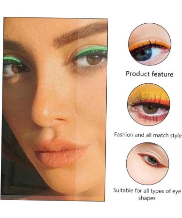 VINTORKY 6pcs Eyeliner Adhesive Eye Line Strip Eye Shadow Sticker Stickers Double Eyelid Tape Plastic - Buy Online on GoSupps.com