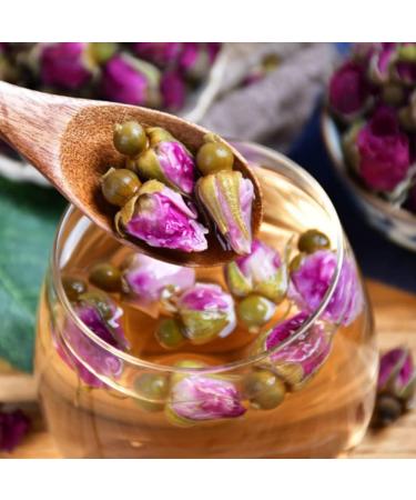 100g de th de rose en conserve bio th de fleurs base de plantes Ping Yin Mei Gui Cha th  - Buy Online on GoSupps.com