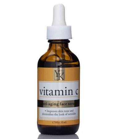 YK10 Vitamin C Serum for Brightening & Skin Tone Improvement | Reduces Wrinkles Fine Lines & Age Spots - 1.75 fl oz - International Shipping Available - Buy Online on GoSupps.com