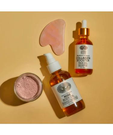 Anima Mundi Rose Clay Mask - Astringent & Hydrating Face Mask with Hibiscus Mangosteen & Aloe Vera - 1.76oz for Redness Correction & Purification - Buy Online on GoSupps.com