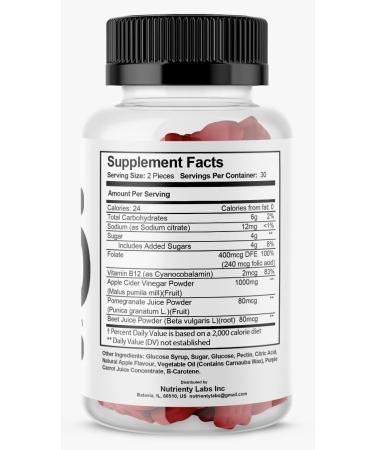 Zonata Maximum Keto Gummies - 60 Count - Sampler Bottle for Weight Loss & Energy - International Shipping Available - Buy Online on GoSupps.com