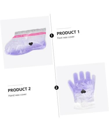 Ipetboom 2paires De Th rapie Cire De Lavande Pour Mains Kit De Soin Pour Spa Paraffine Hydratant Pour Mains - Buy Online on GoSupps.com