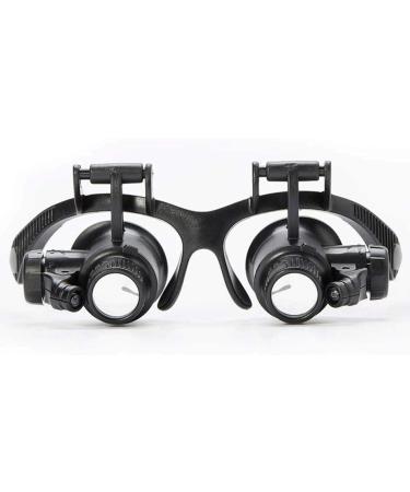 Professional Head-Mounted Light Mobile Phone Clock Repair Identification high Magnification Glasses Full of Stars